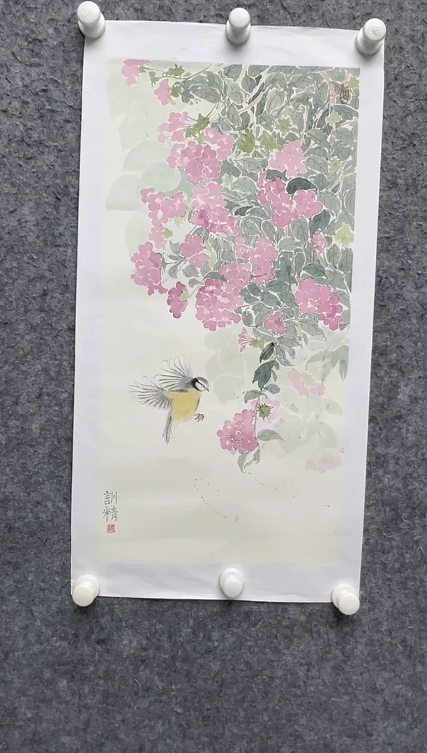 国画邹训精-2平尺-国画作品-GGyz