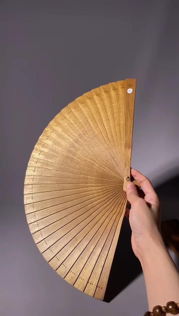 金丝楠102号24cm小叶桢楠扇子