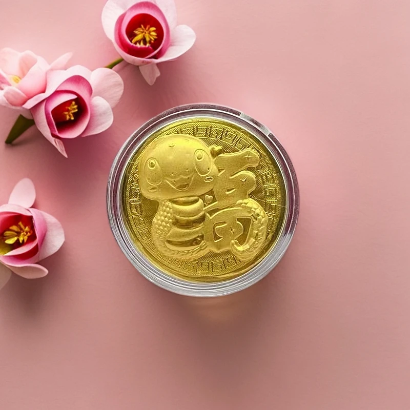 丽轩阁~匠心制作   精致轻奢 2025蛇年开运生肖蛇桌面摆件052