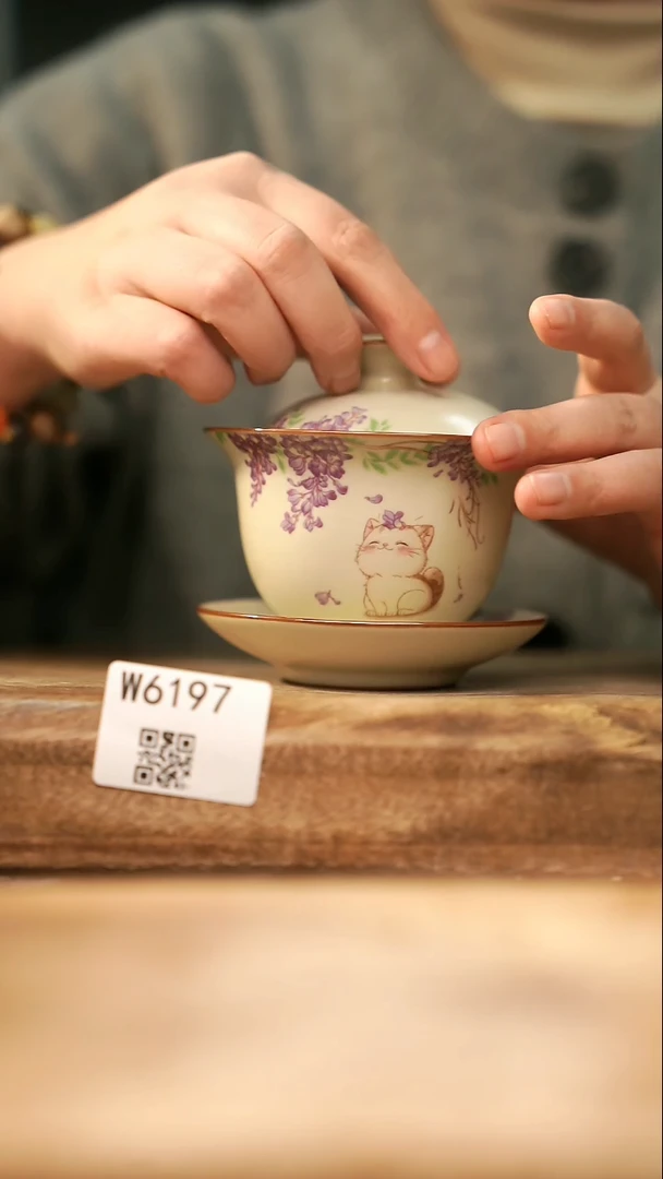 【经典福利】/ 盖碗@@W6197