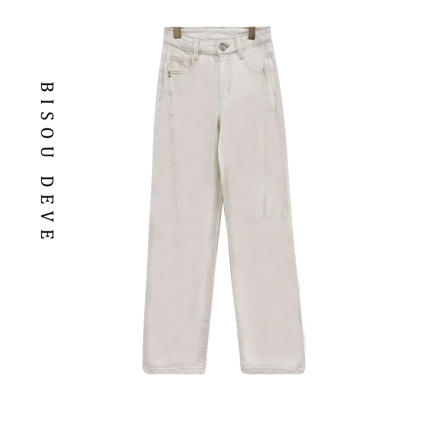 【丁姐宠粉专享】港风牛仔小直筒裤MA01108265