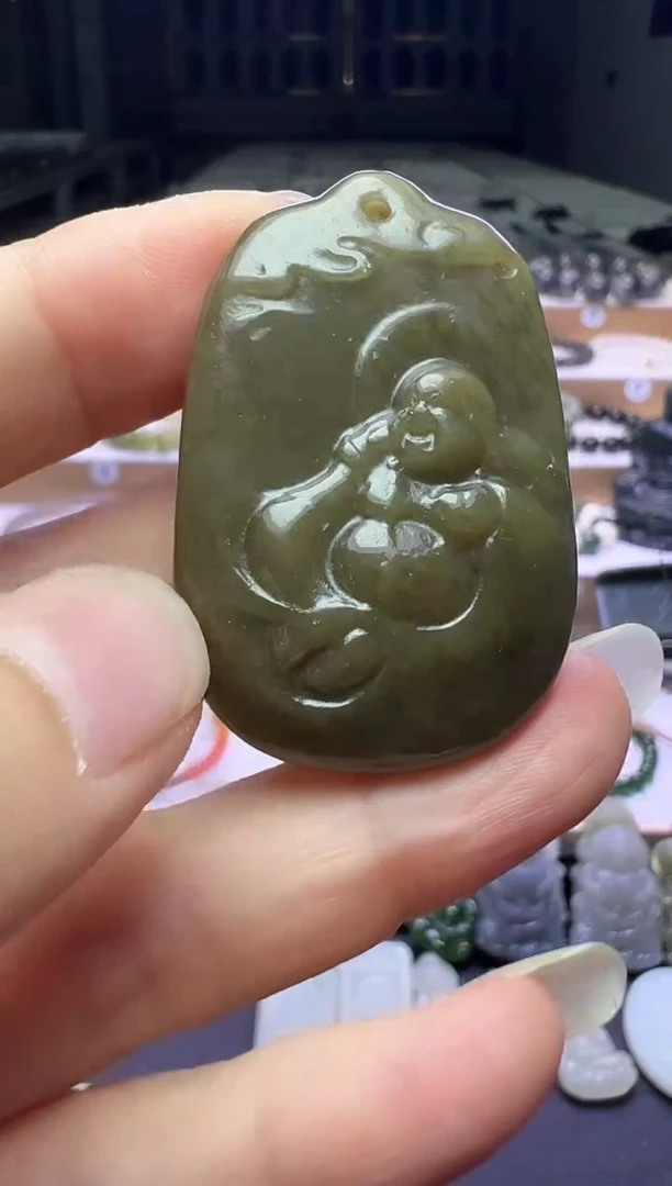 颈饰未镶嵌和田玉69号链接