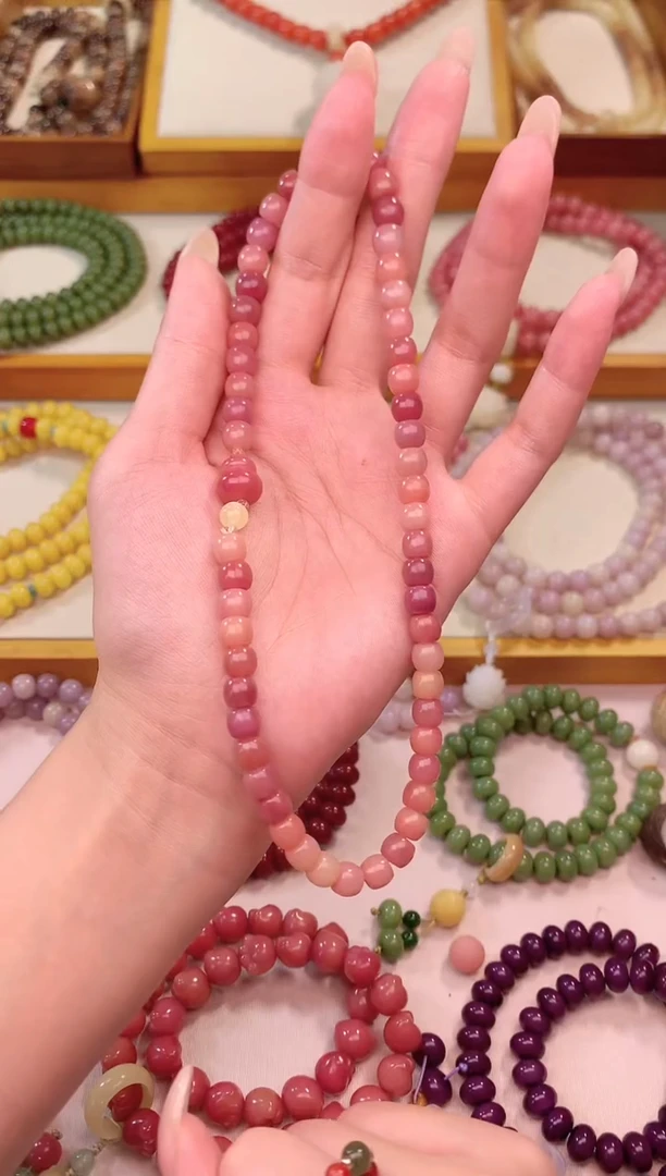 手串白玉菩提粉葫芦