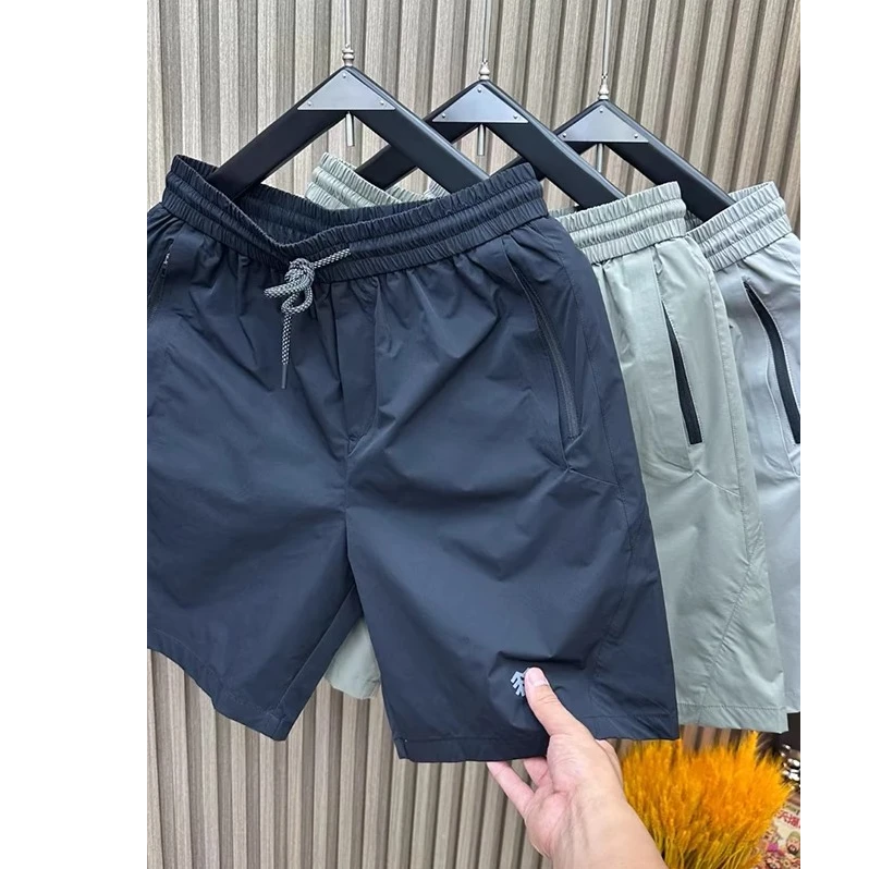 特大码300斤速干夏短裤松紧沙滩五分裤男士宽松设计夏日出门必备