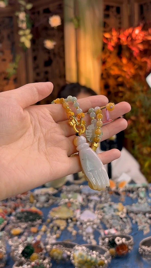 套链未镶嵌翡翠套链