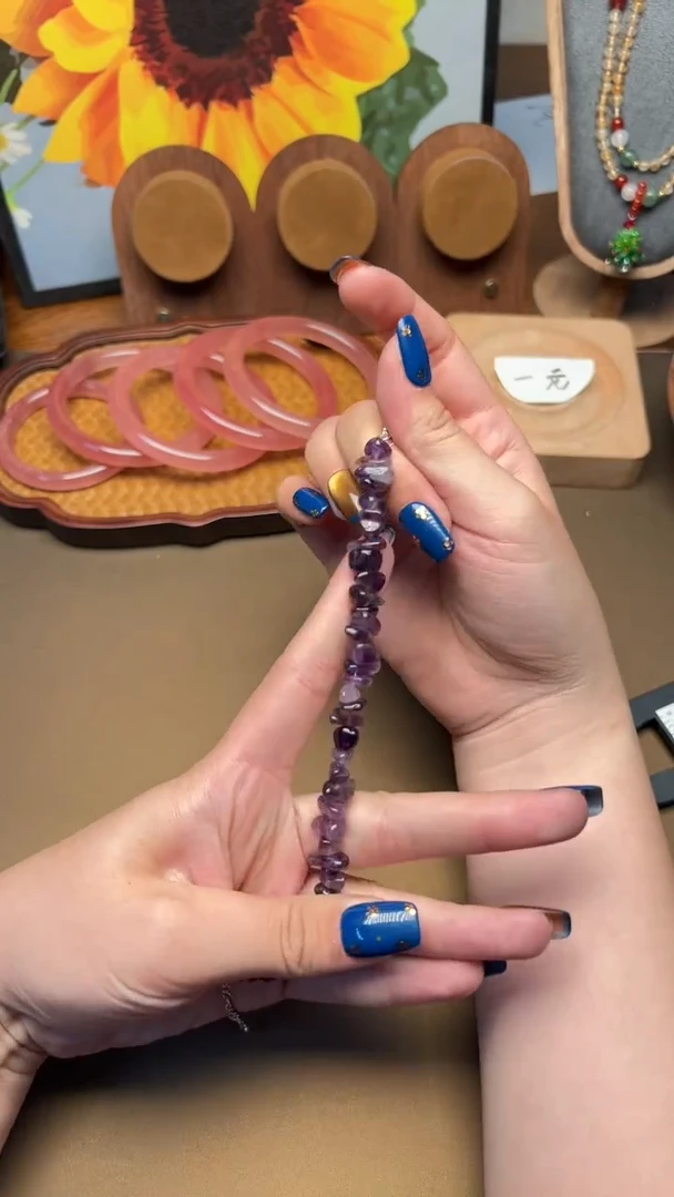 未镶嵌手串水晶1