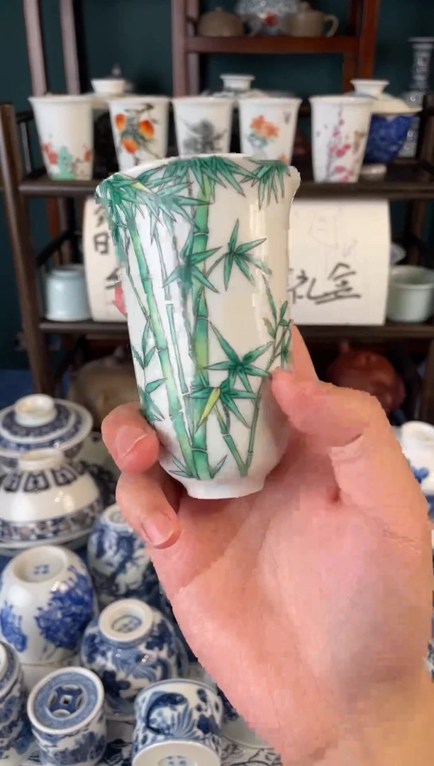 景德镇陶瓷杯杯杯