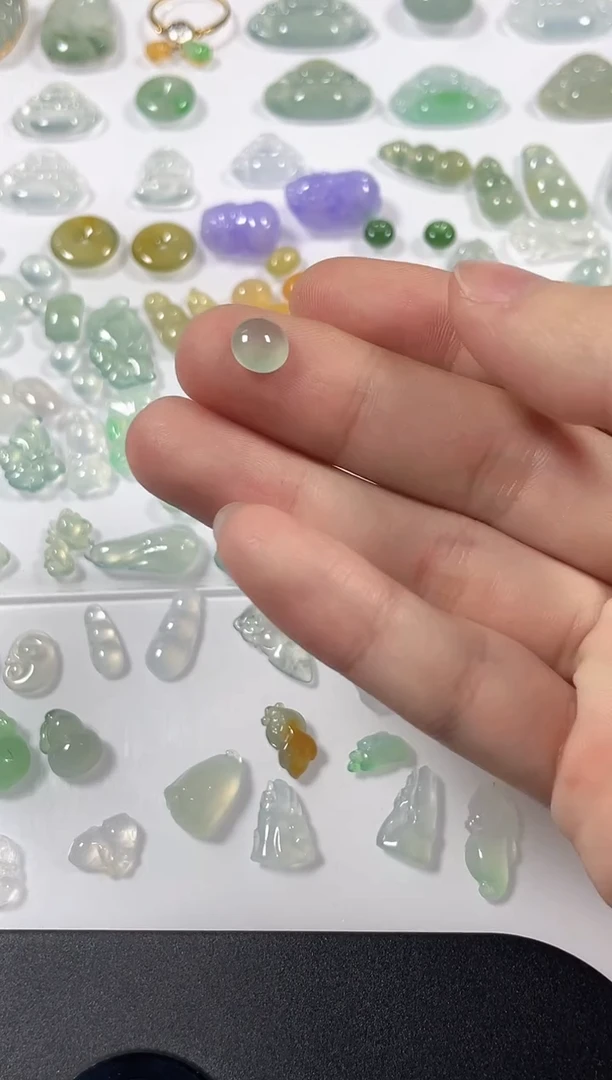 未镶嵌裸石翡翠缅甸天然翡翠6780