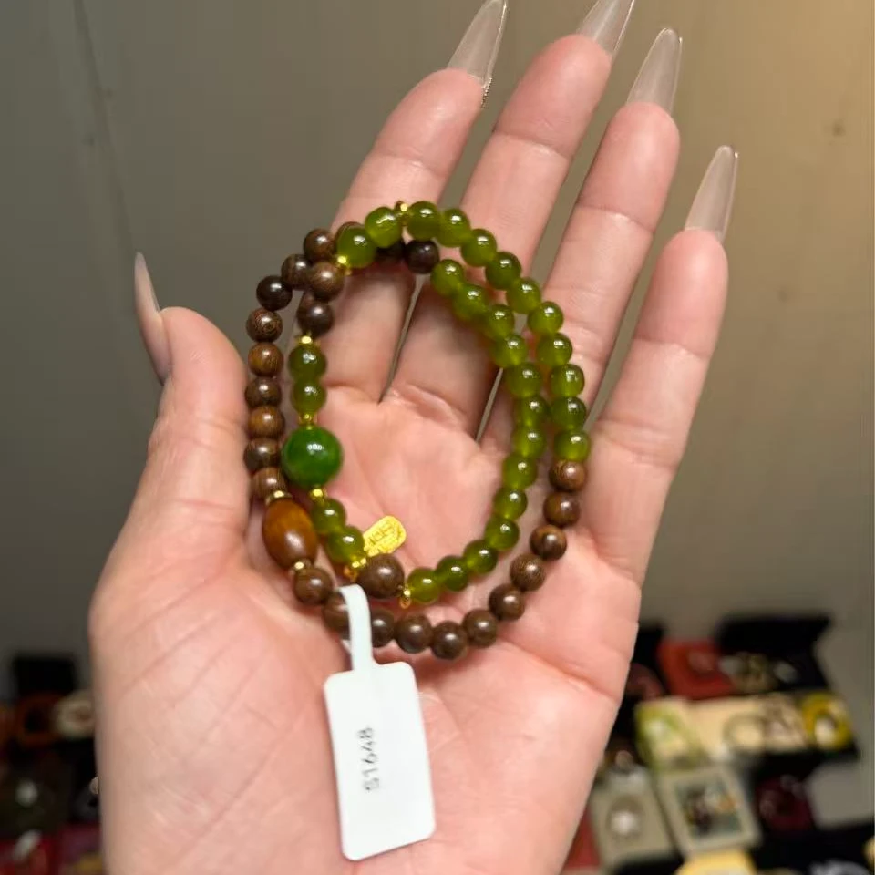 木质双圈手串无礼盒S1648