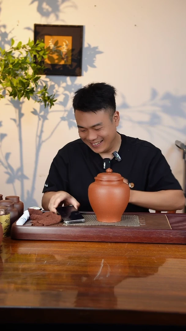 宜兴原矿紫砂茶叶罐
