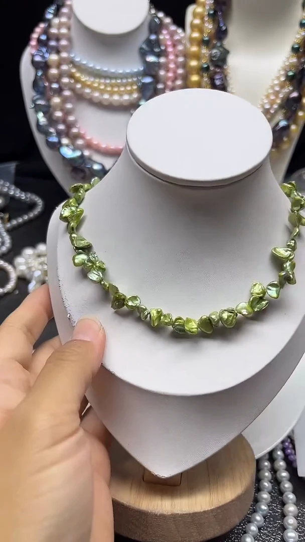 淡水珍珠未镶嵌颈饰多人