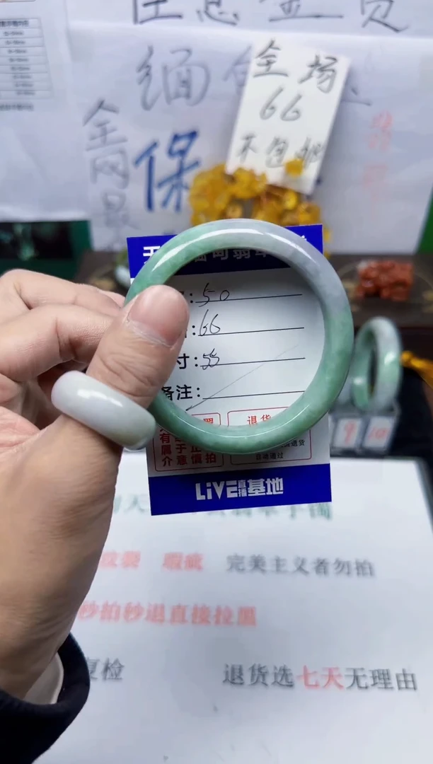 未镶嵌手镯翡翠50