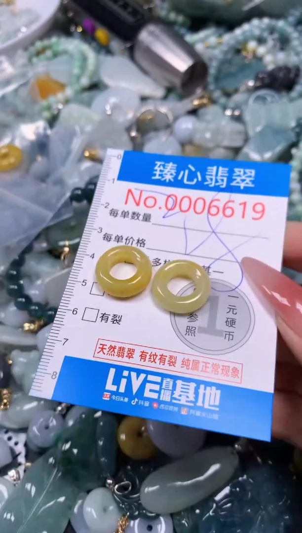 【闪购商品】翡翠颈饰未镶嵌含绳0006619