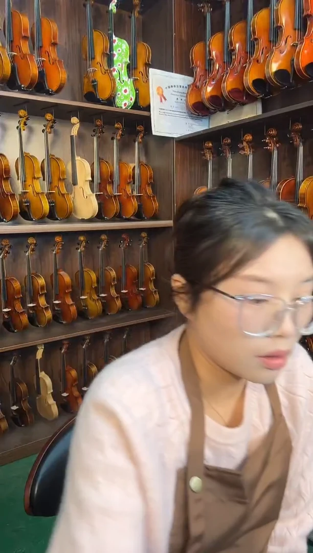 火车特价全手工小提琴