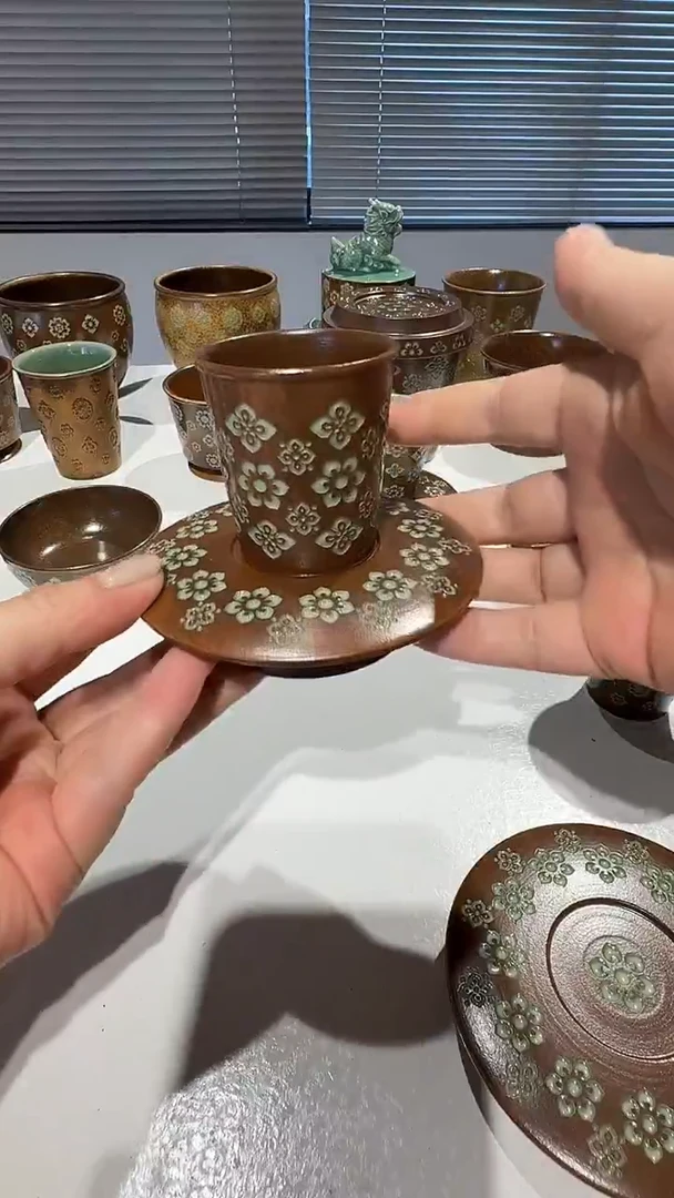 青瓷手工茶器包邮