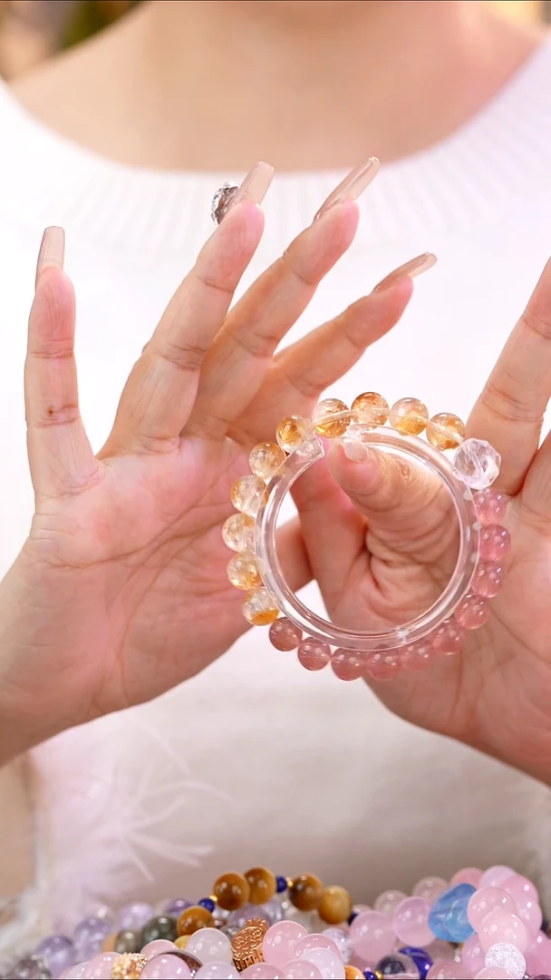 未镶嵌手链水晶水晶手串