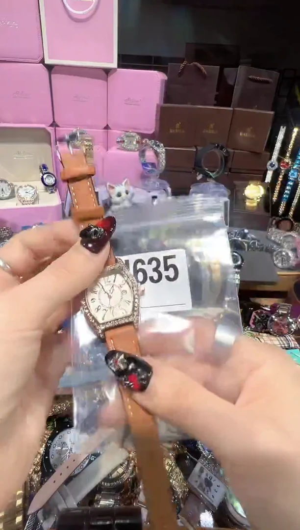 石英机芯不锈钢不锈钢直播定闪专用