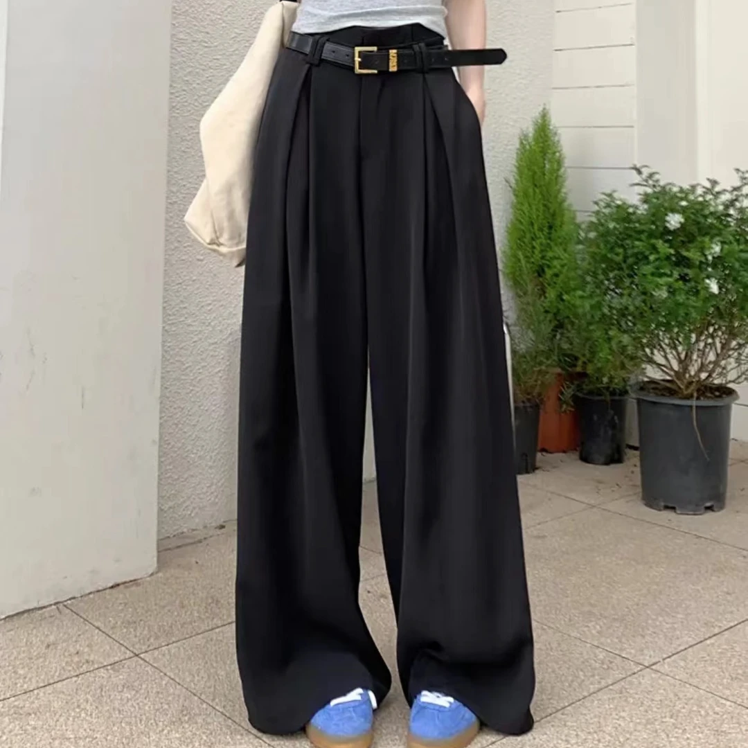 【荣姐专属】高个子加长西装裤春秋2025新款高腰显瘦宽松垂感百搭