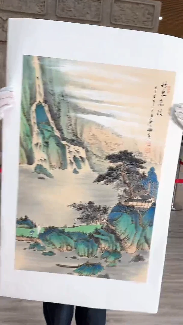 国画9众合艺术馆 李庆兴绘画作品