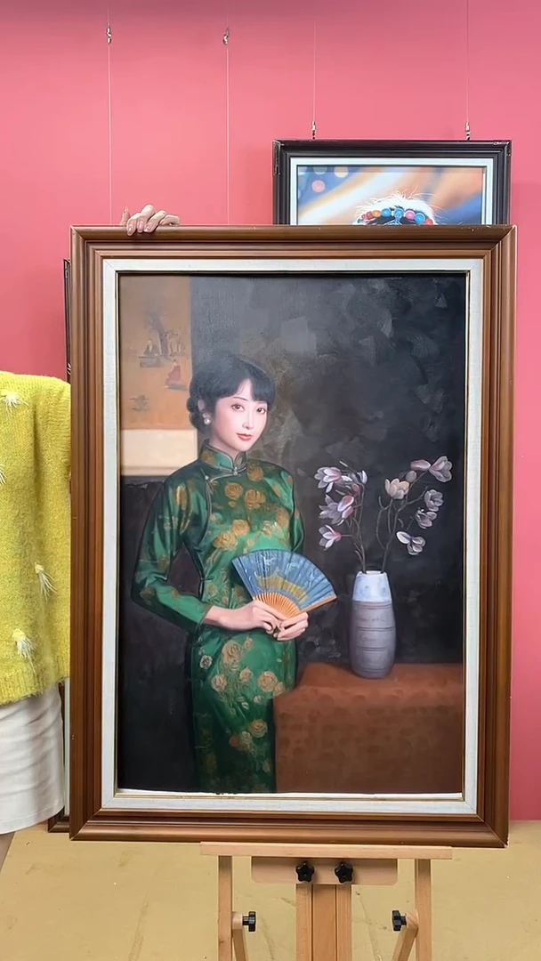 【闪购商品】油画尺寸60*90画芯（不含框）