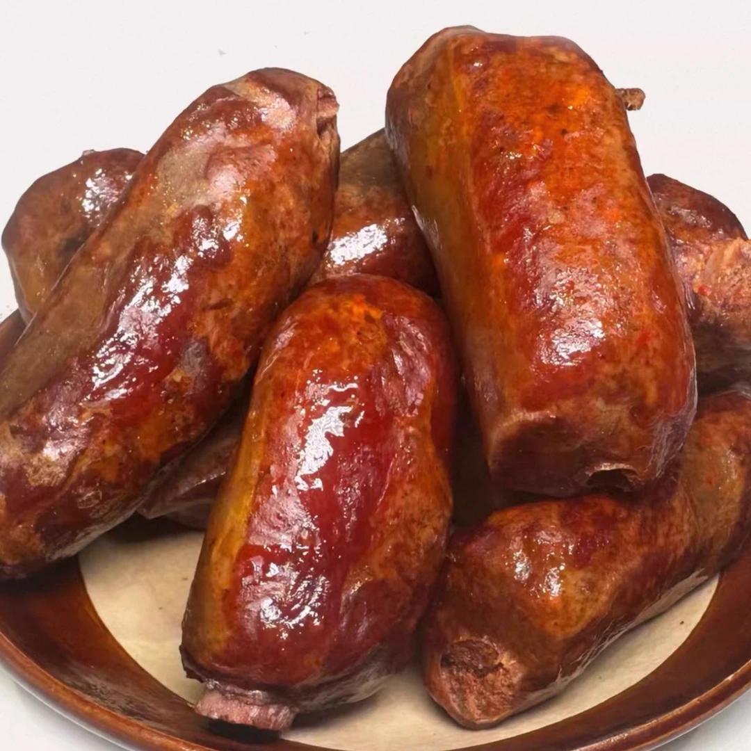排骨香肠  纯肉灌制 炕制 腊味特色美食