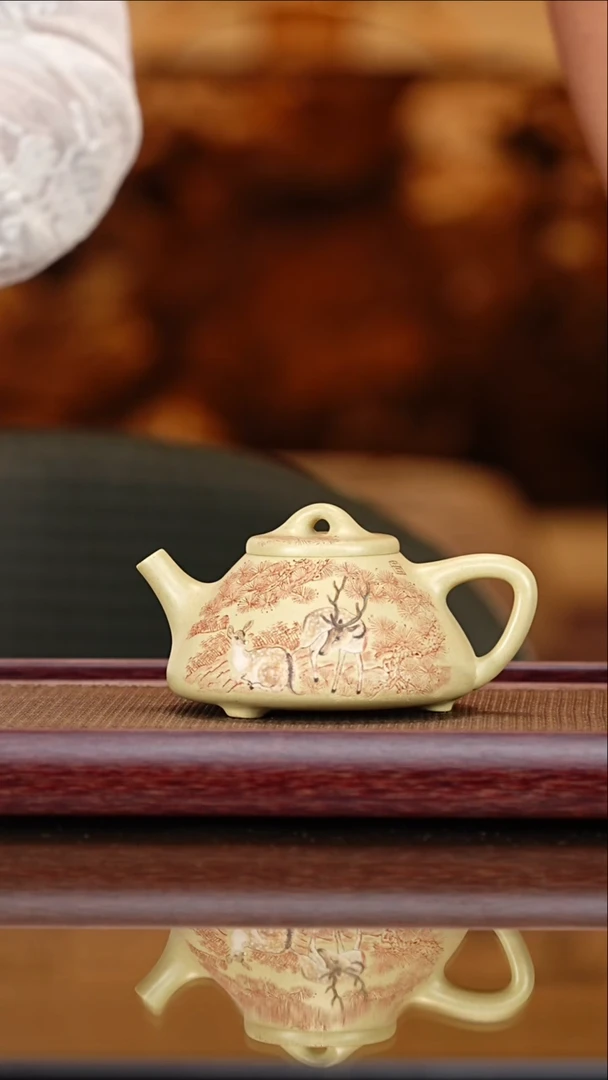 【李昌鸿】本山绿泥子冶石瓢   280CC