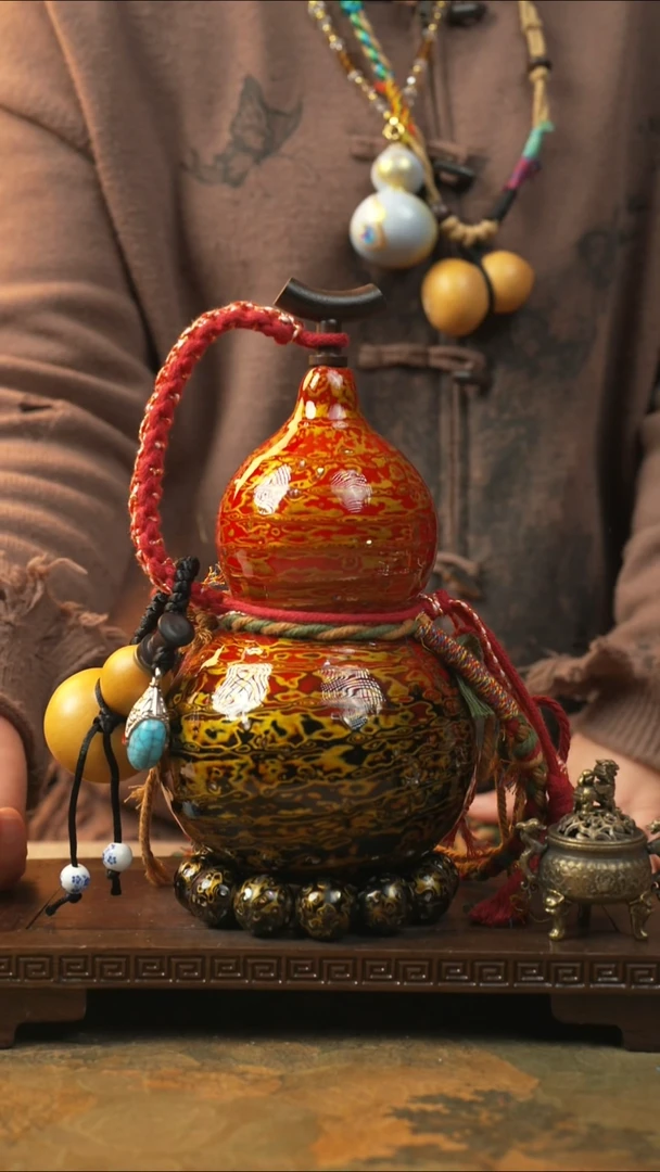 504大漆一物一拍记葫堂出品【不带手串】