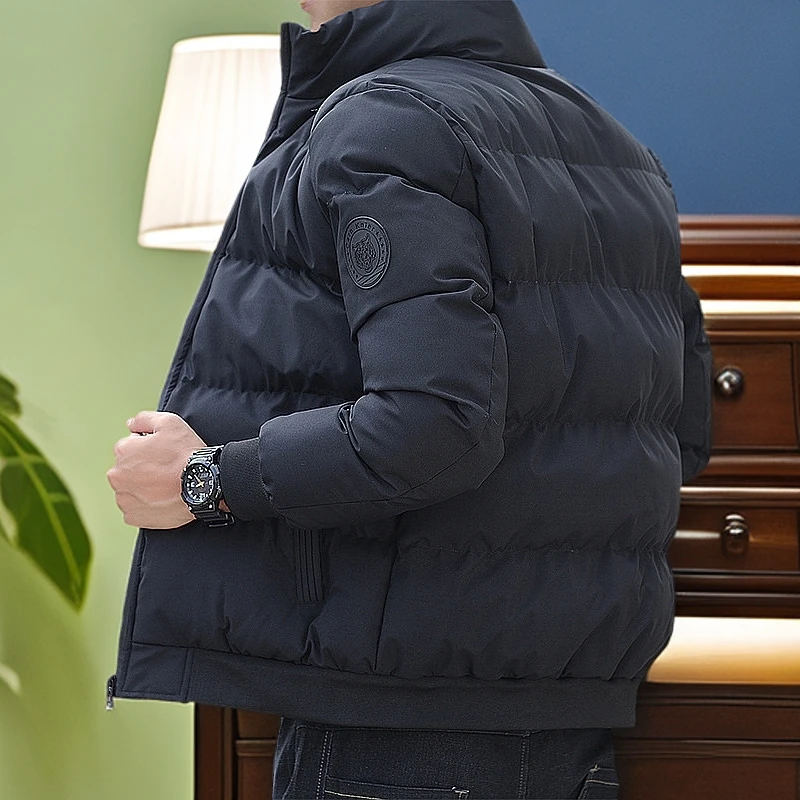 男士棉衣冬季新款休闲运动立领棉服男装防寒外套棉袄加厚保暖短款