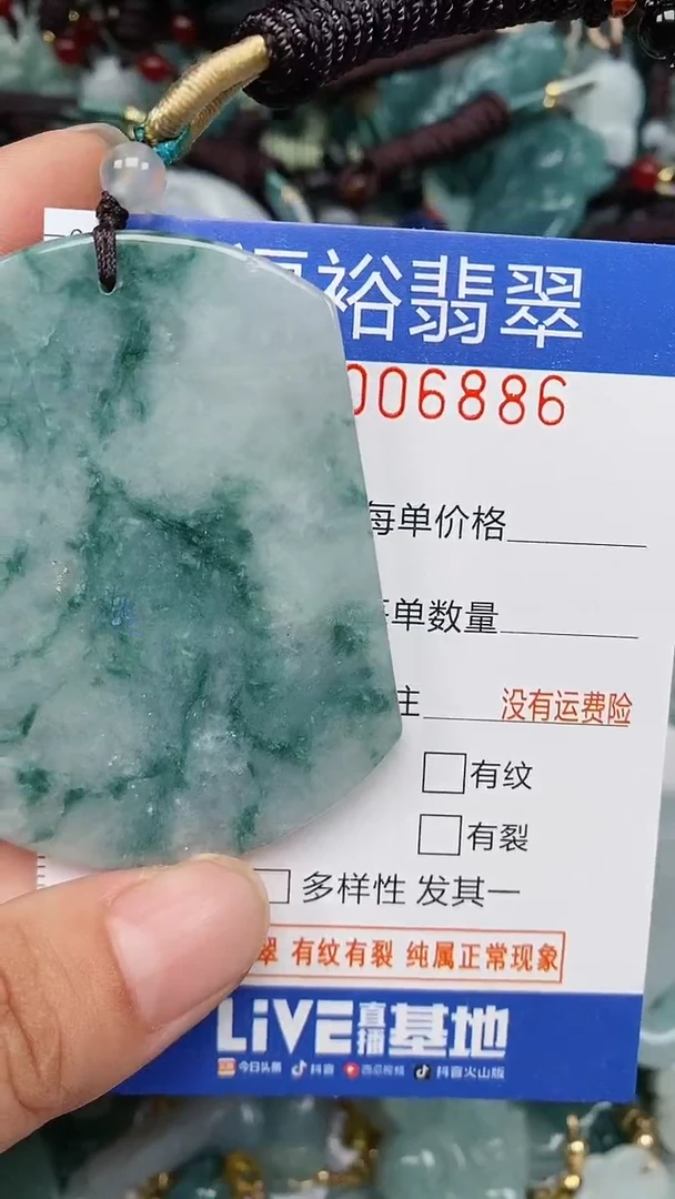翡翠未镶嵌颈饰...0006886