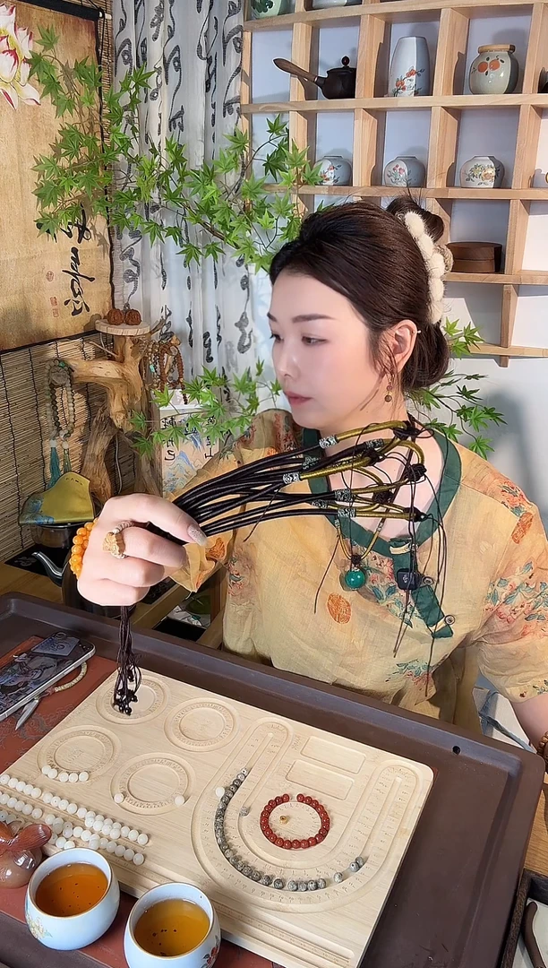 亚克力项链编绳11