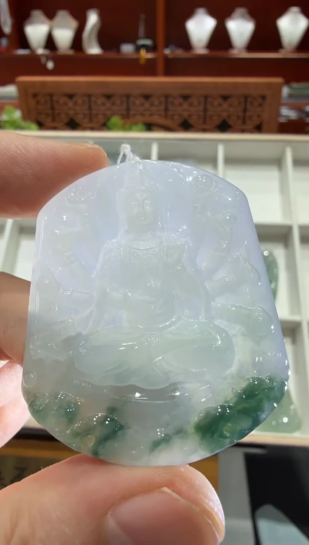 未镶嵌挂件翡翠A货翡翠多样性孤品