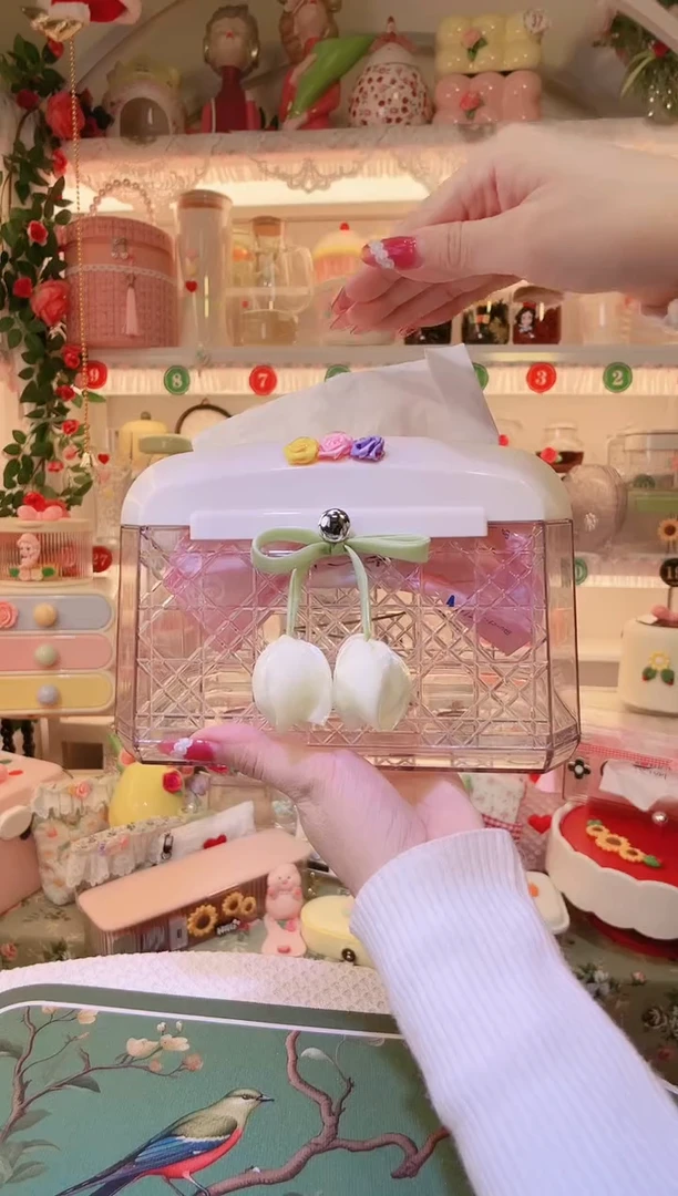 包包纸巾盒——手工制作品质好！