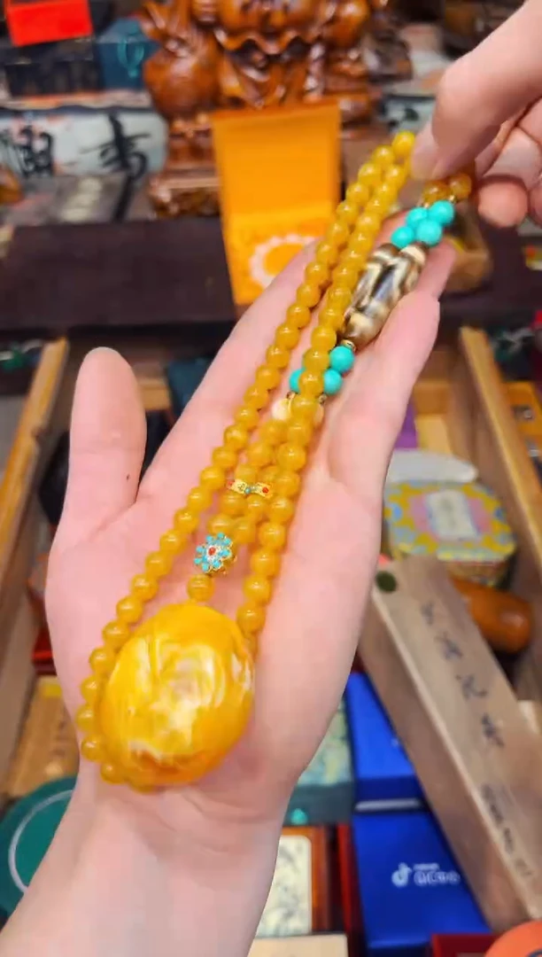 未镶嵌蜜蜡裸石1瑞哥专属高端精品12