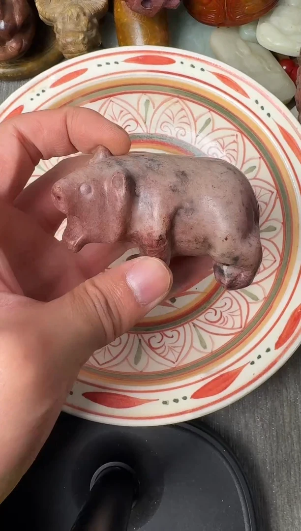 未镶嵌和田玉摆件88888