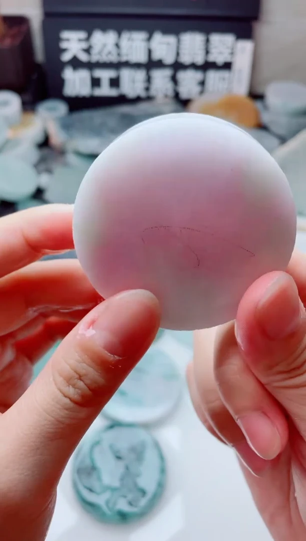 翡翠未镶嵌颈饰4612......