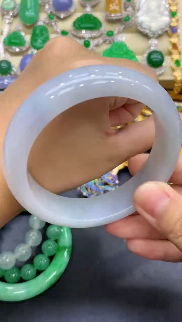 未镶嵌手镯翡翠484-中国好珍宝