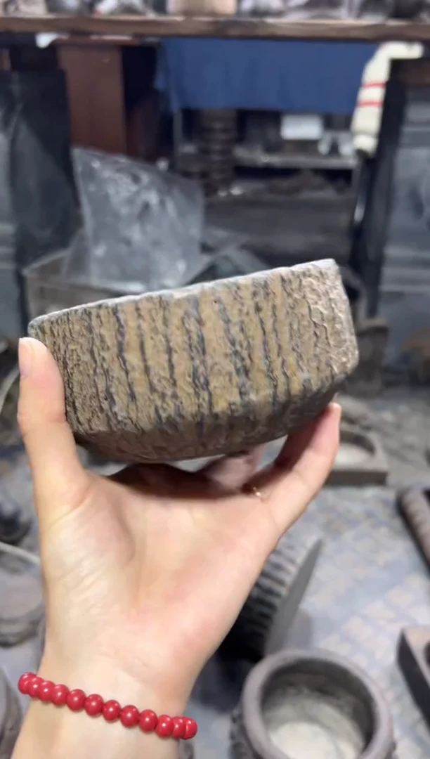 陶土【火山泥】小石钵