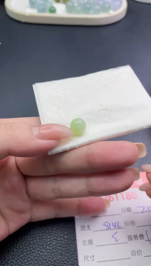 定制翡翠未镶嵌公****?珠子