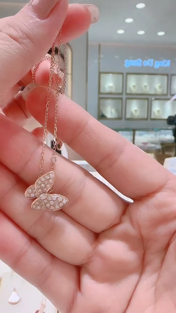 套链18K金镶嵌钻石18K金套链