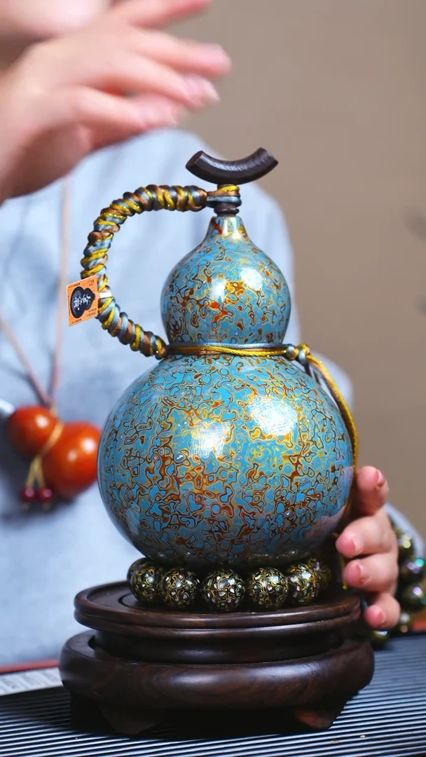 【闪购商品】JM019情人礼臻选大漆酒葫芦