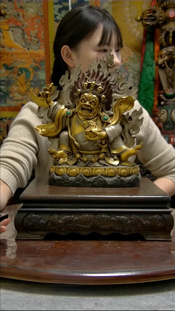 铜像造像收藏铜像造像收藏玛哈噶拉