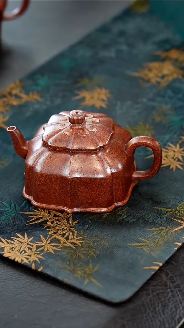 紫砂茶壶30紫砂壶天星泥送杯子