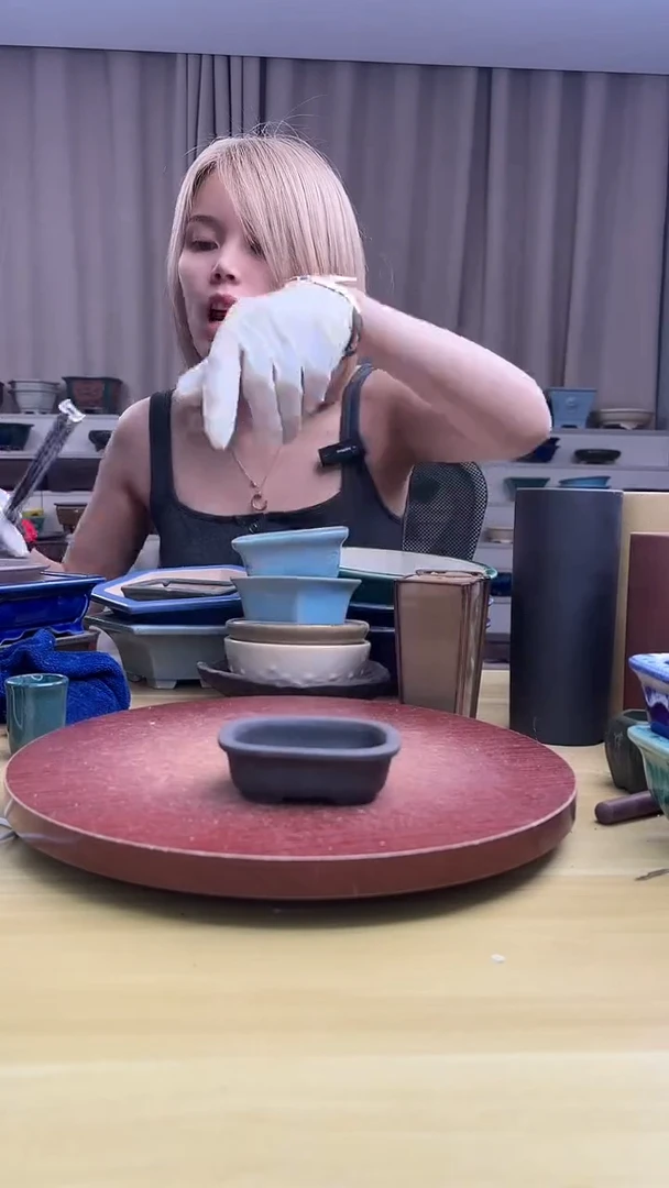 紫砂花盆紫砂花盆微瑕