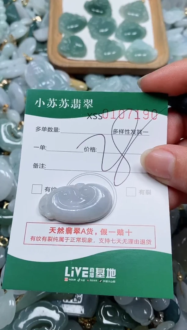 【闪购商品】翡翠颈饰未镶嵌闪购商品0107190