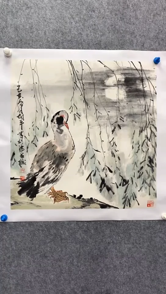 国画胡平老师国画