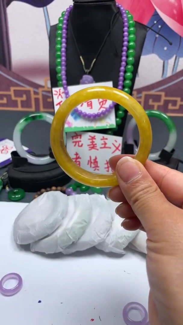 非金属仿水晶手镯