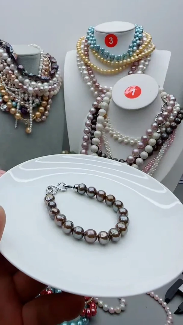 淡水珍珠未镶嵌颈饰1