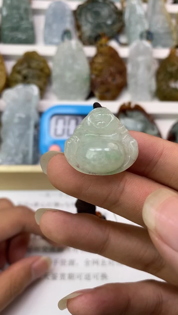 翡翠未镶嵌颈饰天然翡翠