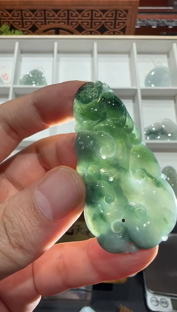 未镶嵌挂件翡翠A货翡翠多样性孤品