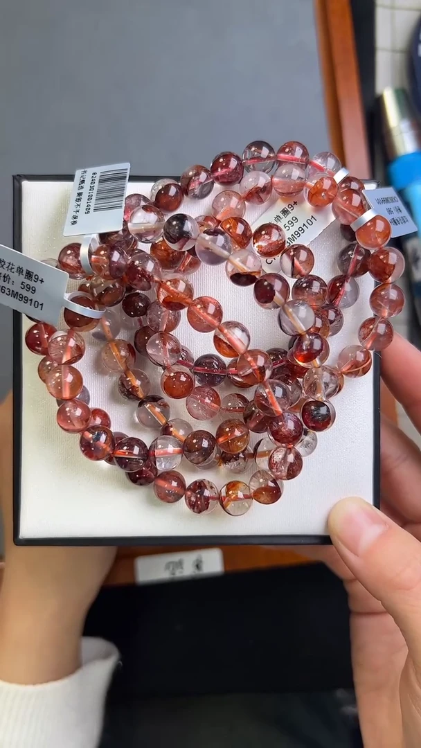 【闪购商品】水晶手链未镶嵌ck683约9mm多样性发一件